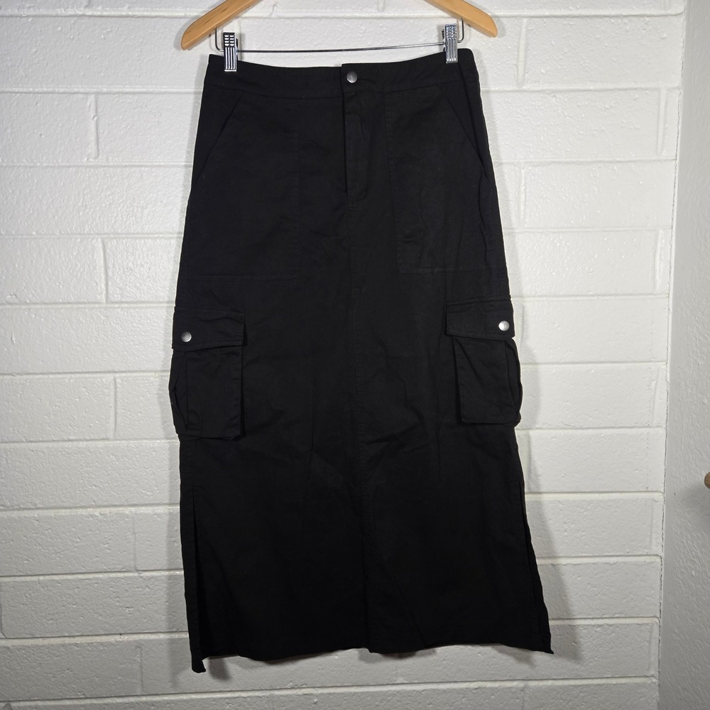 Dolls kill Delias‎ Cargo Maxi Skirt Small Mall Goth Streetwear Grunge Y2K Punk